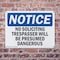 Signmission No Soliciting Trespassers Will Be Presumed OSHA Notice Sign, Plastic, 10in W x 7in L, 2PK OS-2PACK-NS-P-710-L-14839 - alternate 6